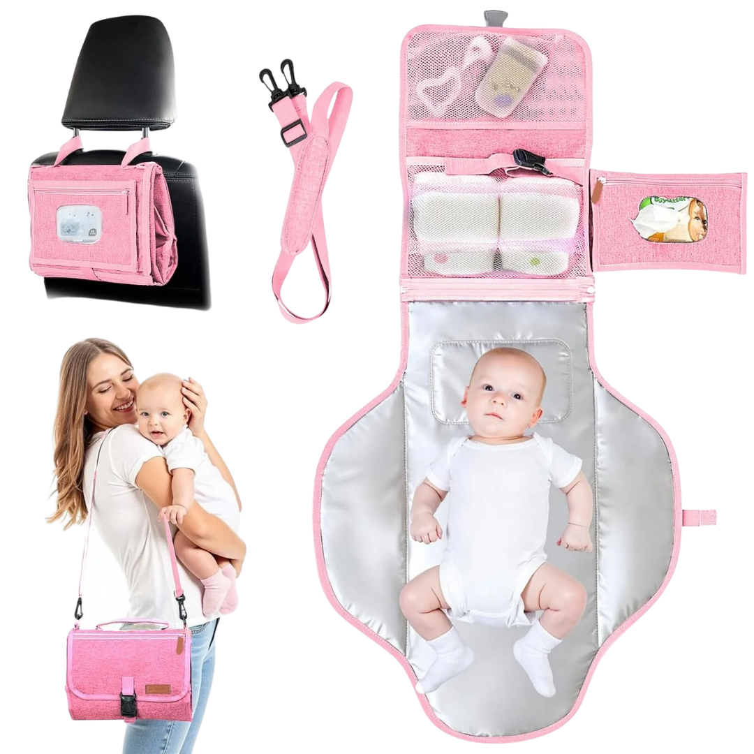PACKMATE – Tragbare Wickelunterlage mit Tasche