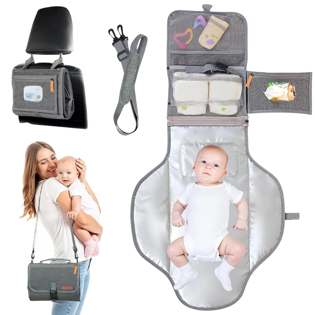 PACKMATE – Tragbare Wickelunterlage mit Tasche