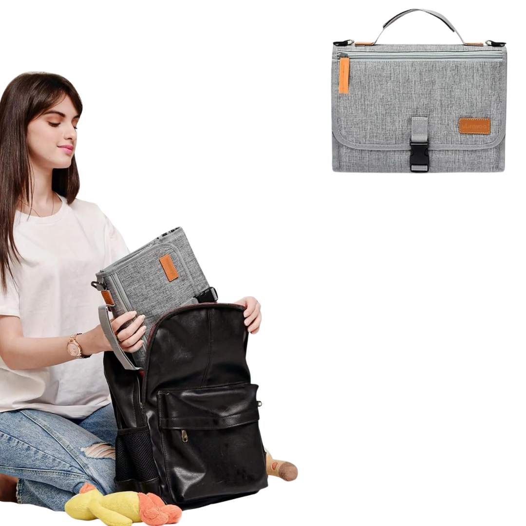 PACKMATE – Tragbare Wickelunterlage mit Tasche
