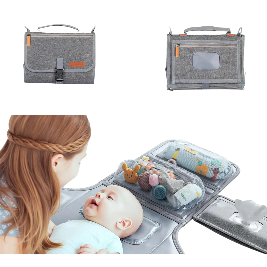 PACKMATE – Tragbare Wickelunterlage mit Tasche