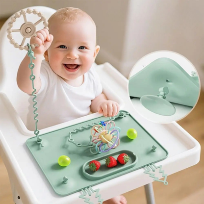 STICKYPLATE – Rutschfeste Silikon-Essunterlage