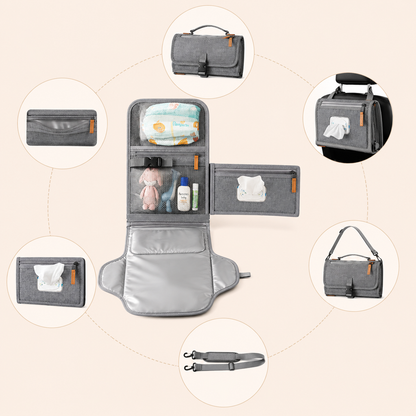 PACKMATE – Tragbare Wickelunterlage mit Tasche