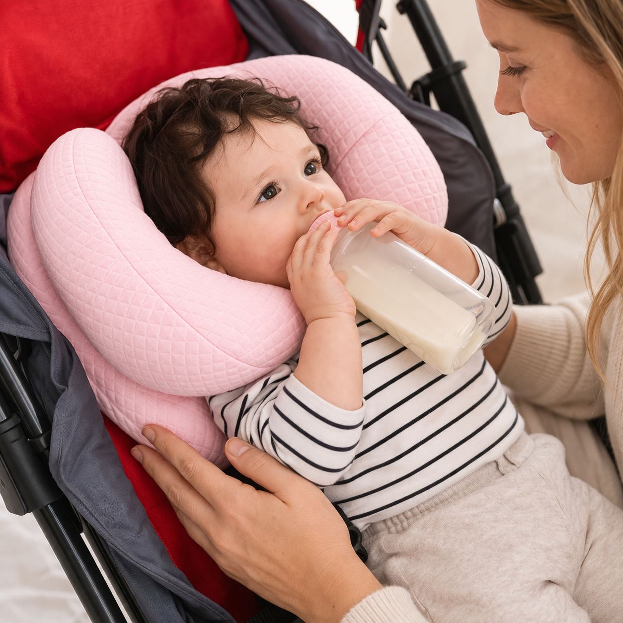 NESTREST – Kinderkopfstütze für Reise & Unterwegs