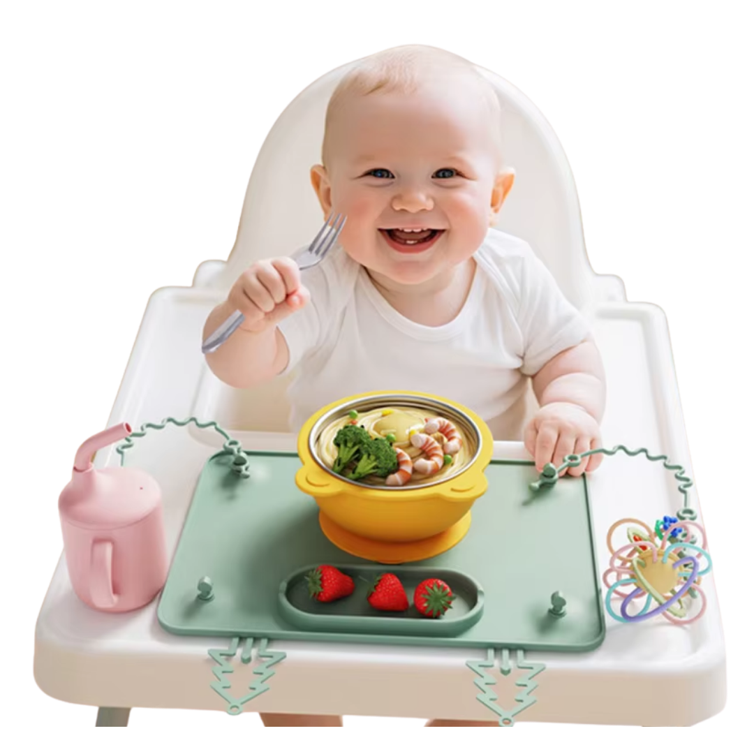 STICKYPLATE – Rutschfeste Silikon-Essunterlage