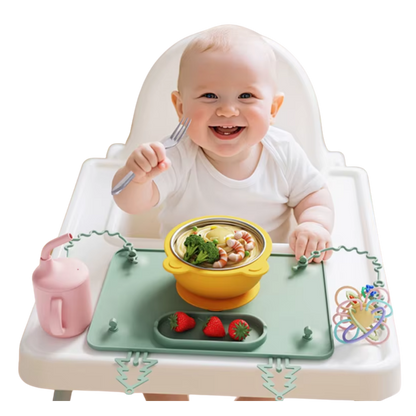 STICKYPLATE – Rutschfeste Silikon-Essunterlage