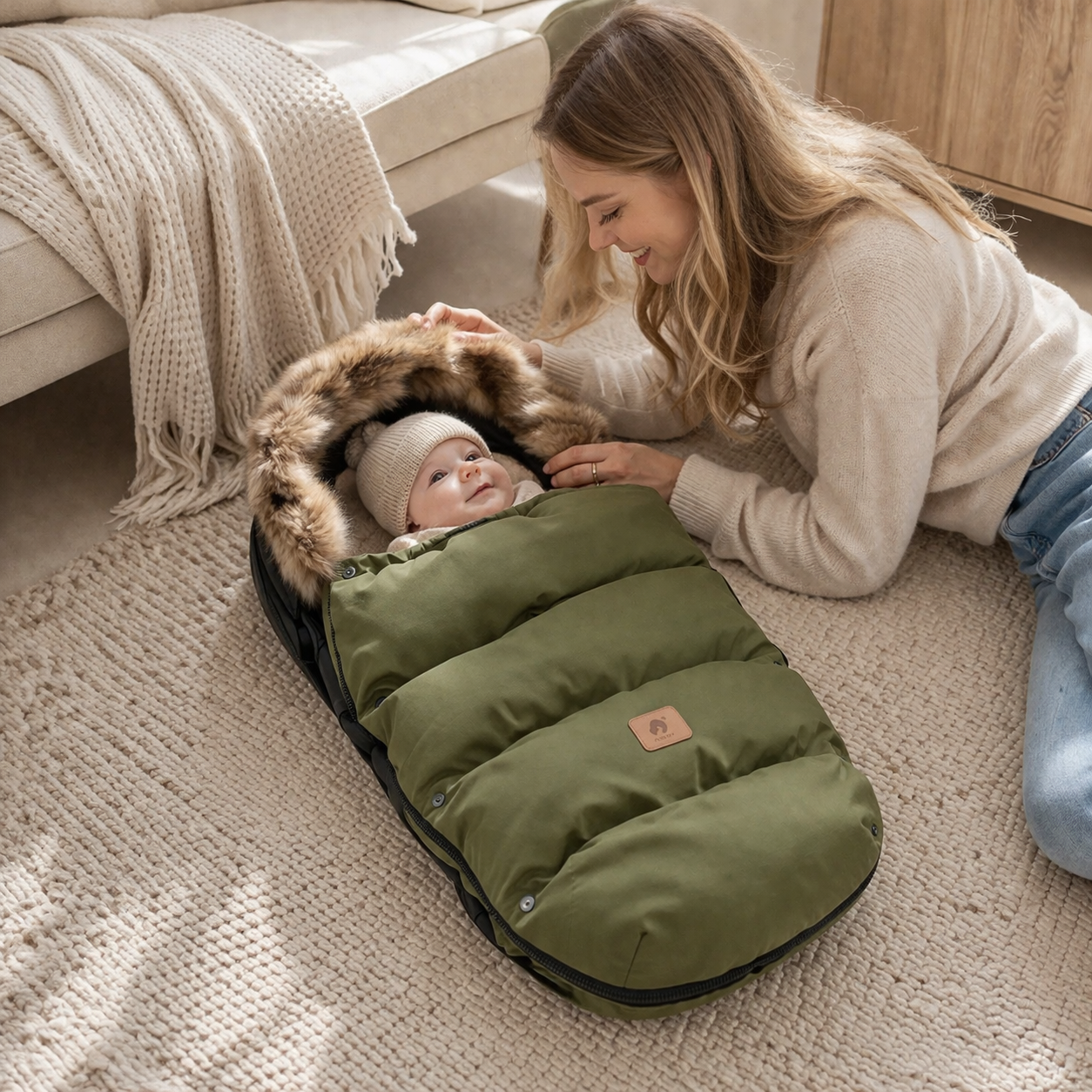 COZYSHELL – Winterfußsack für Kinderwagen
